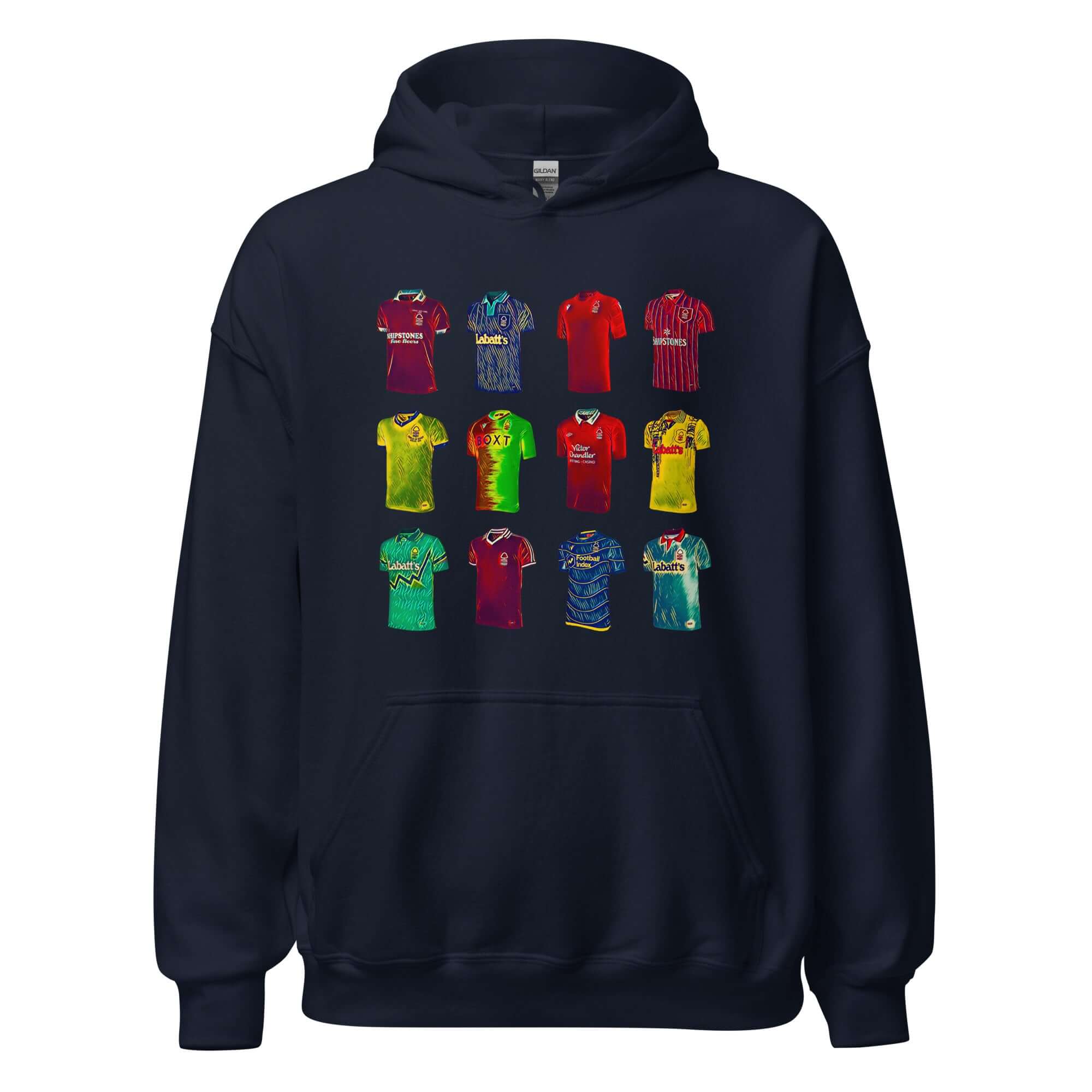 Unisex Hoodie - Kits by Nottingham Reds