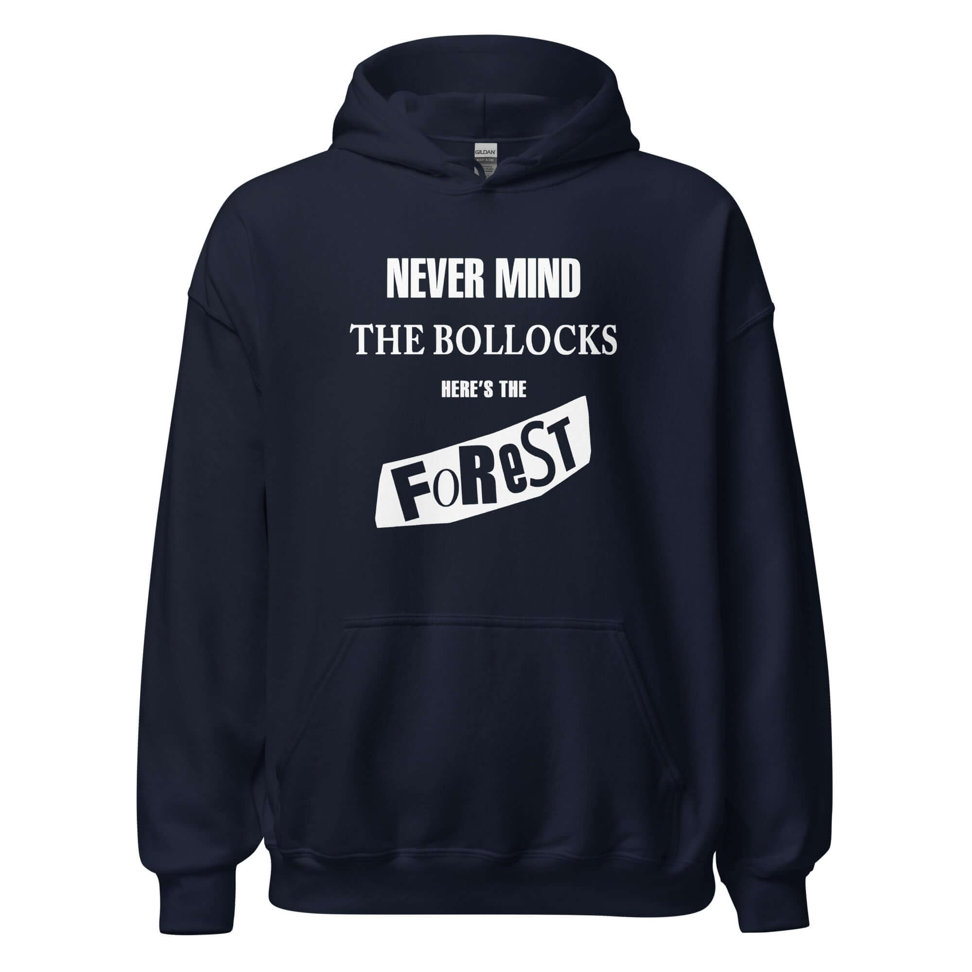 Unisex Hoodie - Never Mind by Nottingham Reds