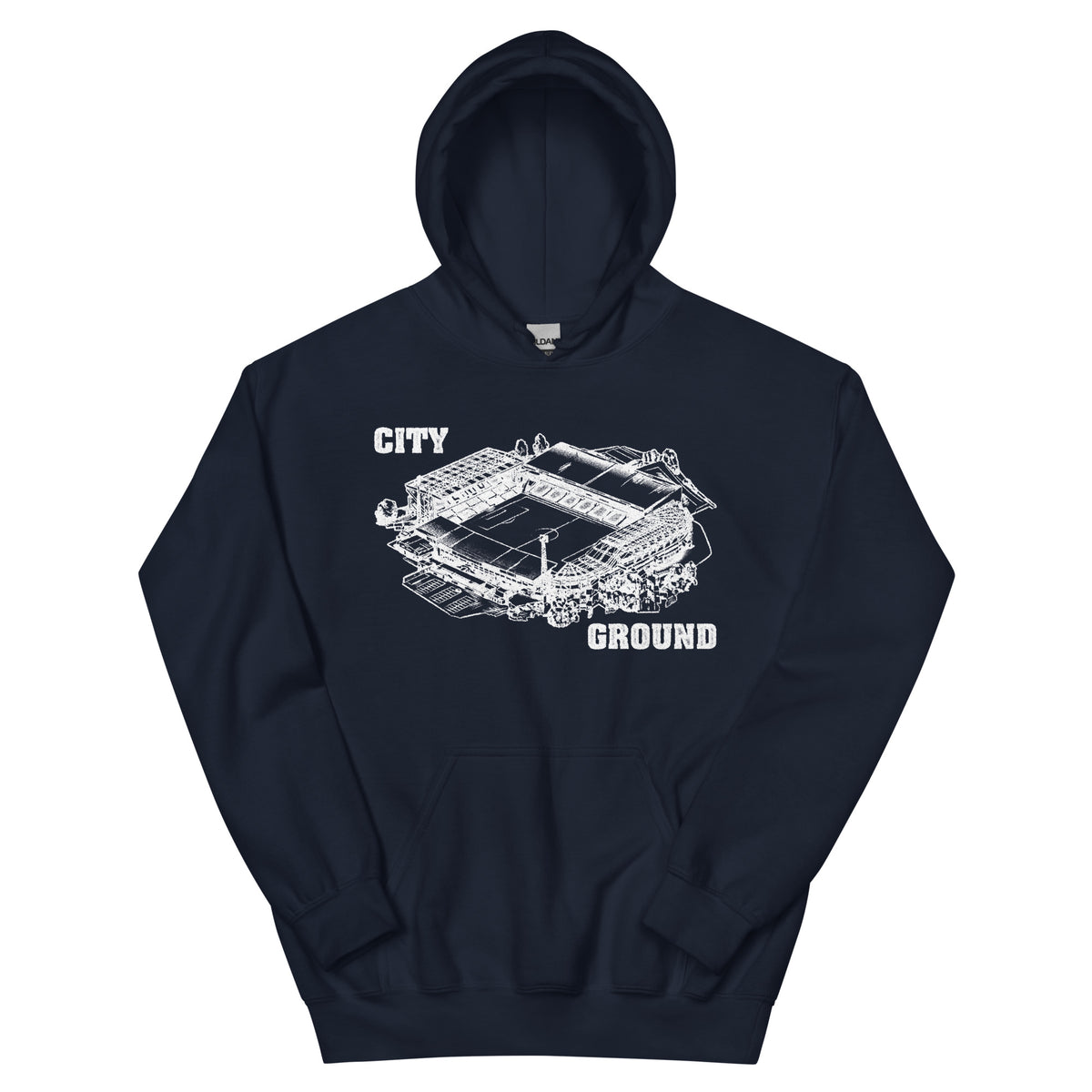 Unisex Hoodie - CG Stamp by Nottingham Reds