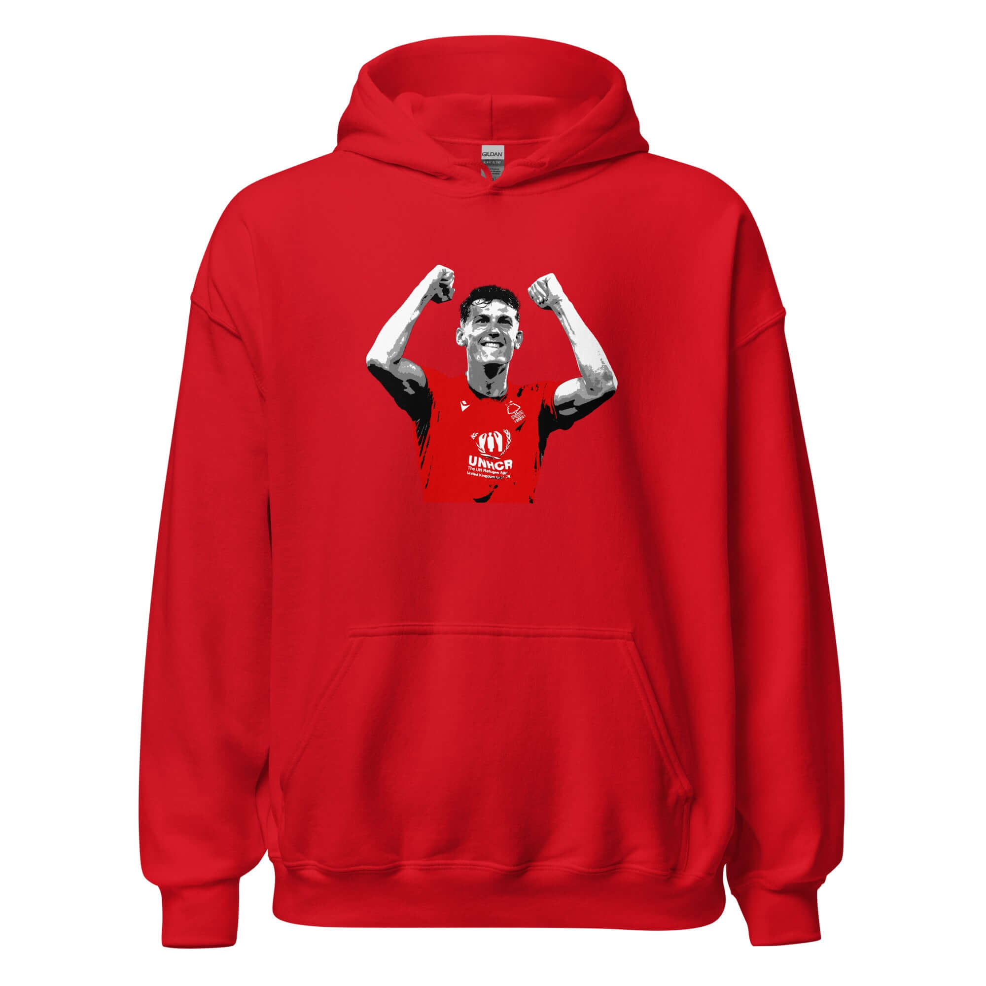 Unisex Hoodie - Yatesy by Nottingham Reds