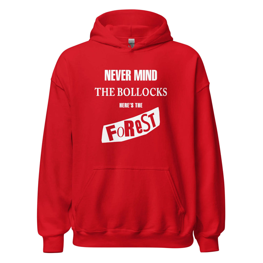 Unisex Hoodie - Never Mind by Nottingham Reds