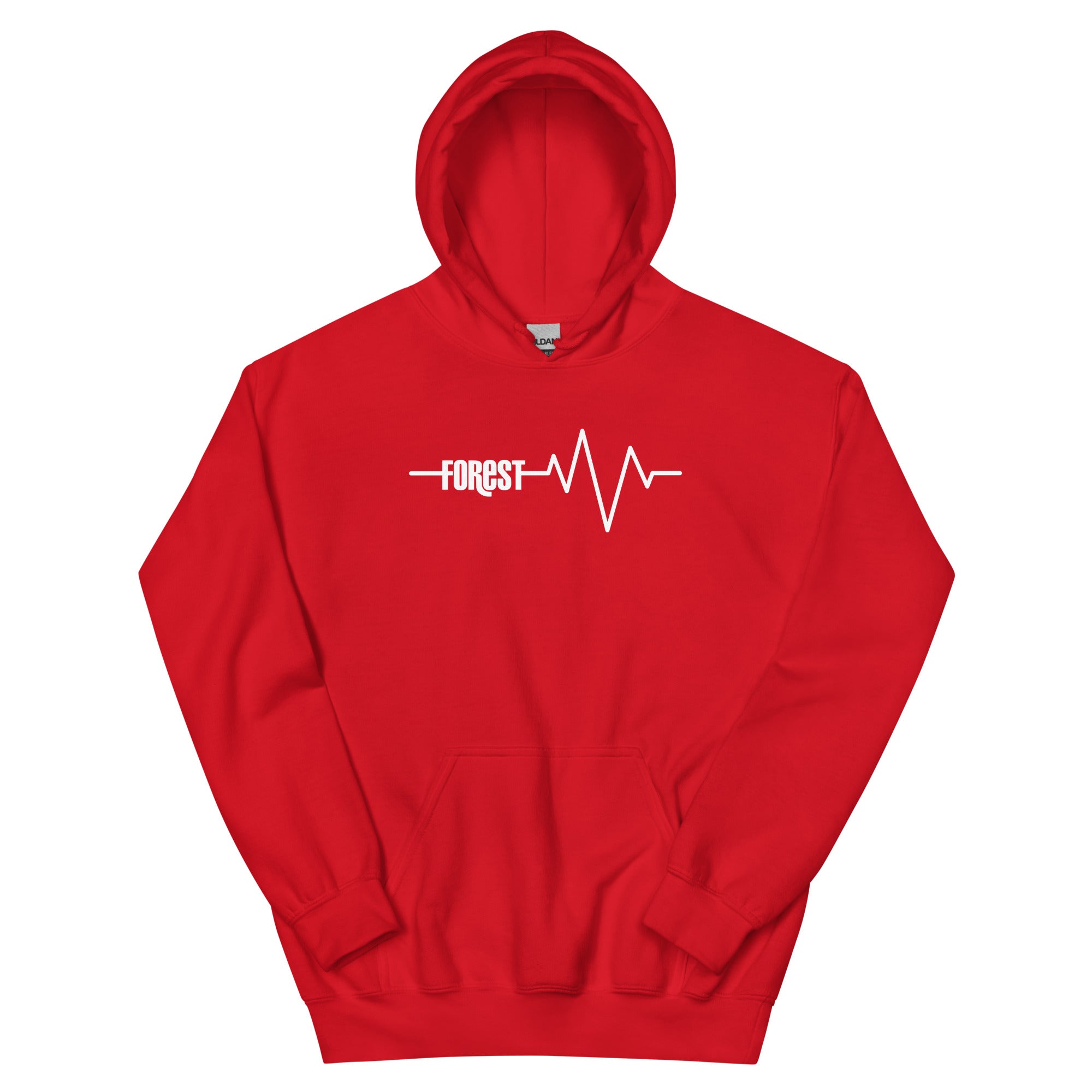 Unisex Hoodie - Heartbeat by Nottingham Reds