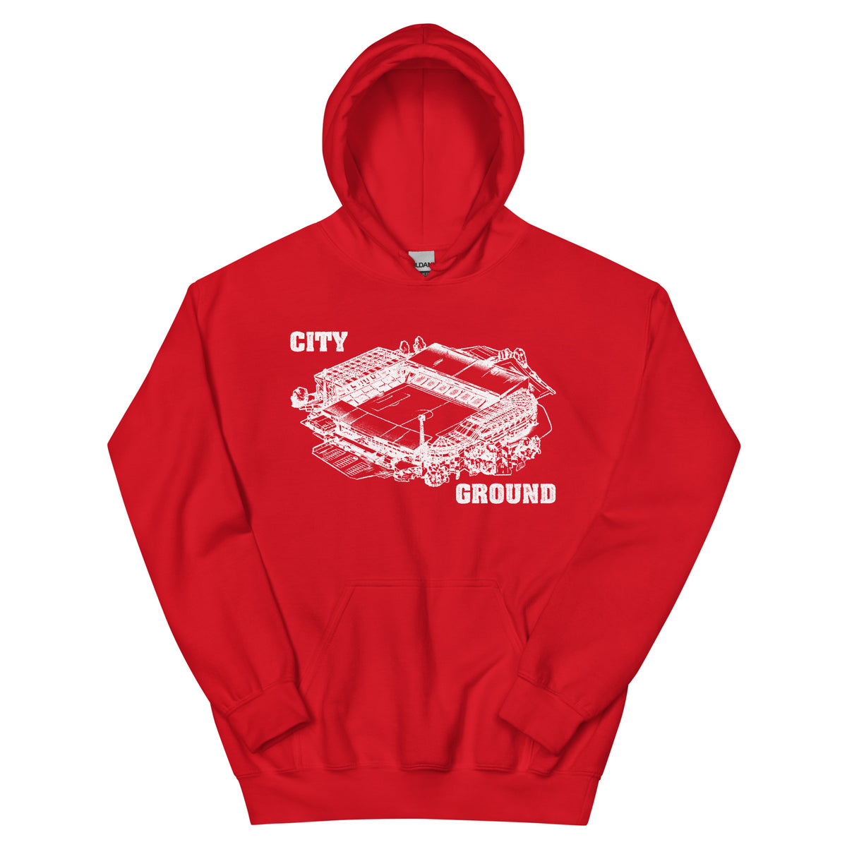 Unisex Hoodie - CG Stamp by Nottingham Reds