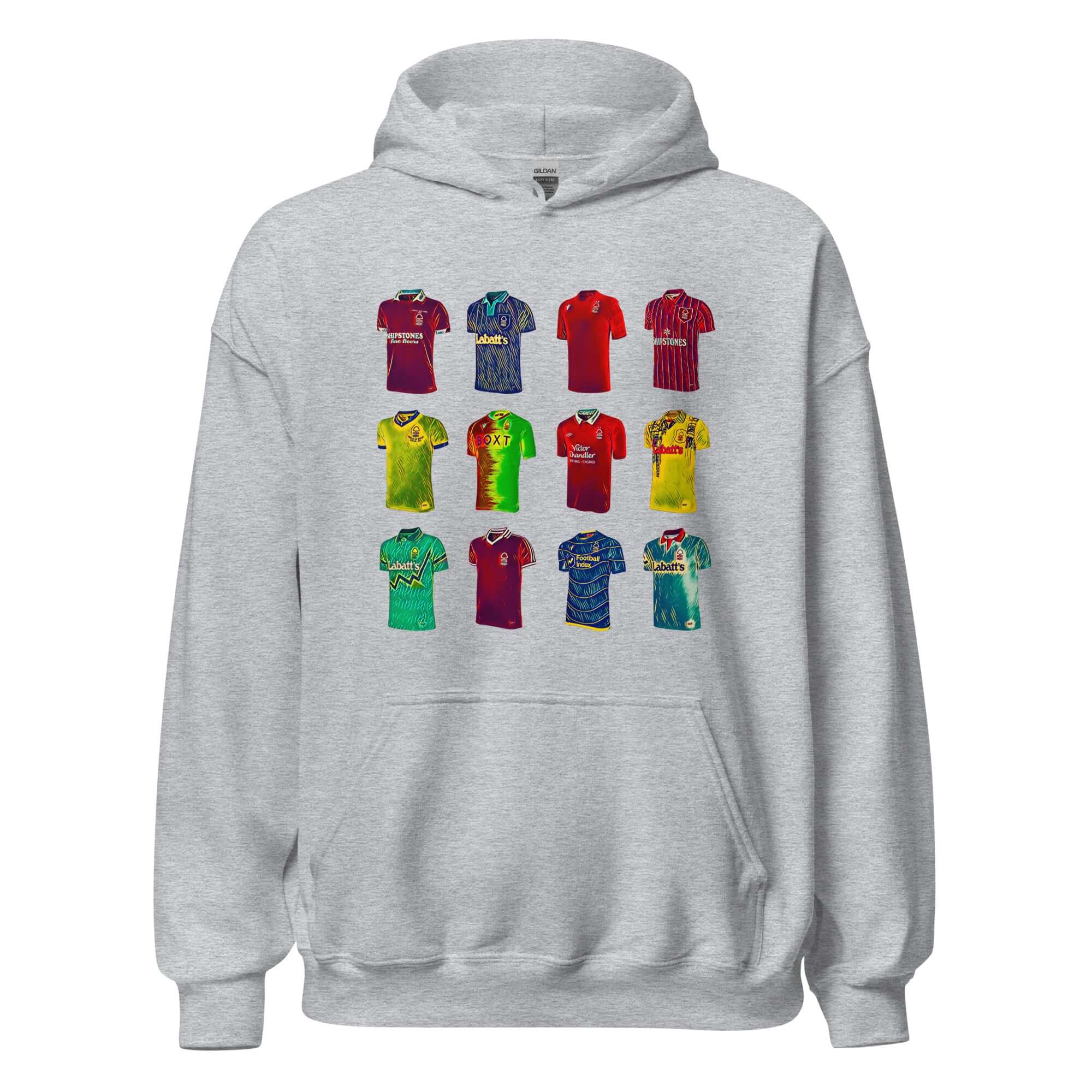 Unisex Hoodie - Kits by Nottingham Reds