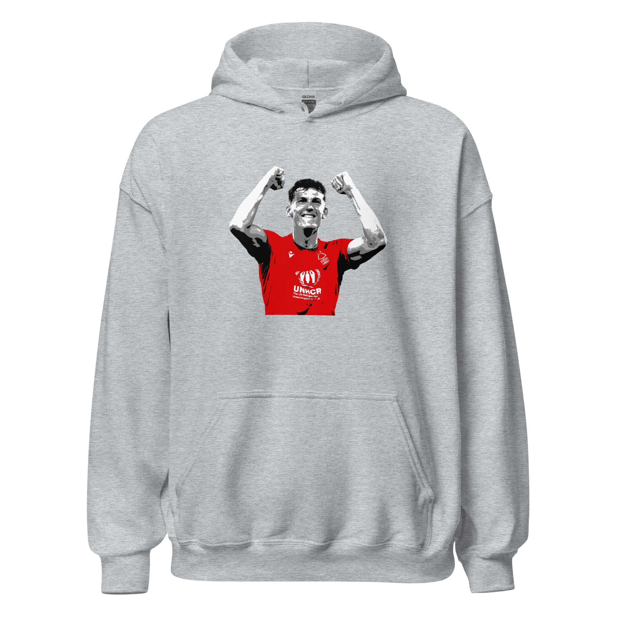 Unisex Hoodie - Yatesy by Nottingham Reds