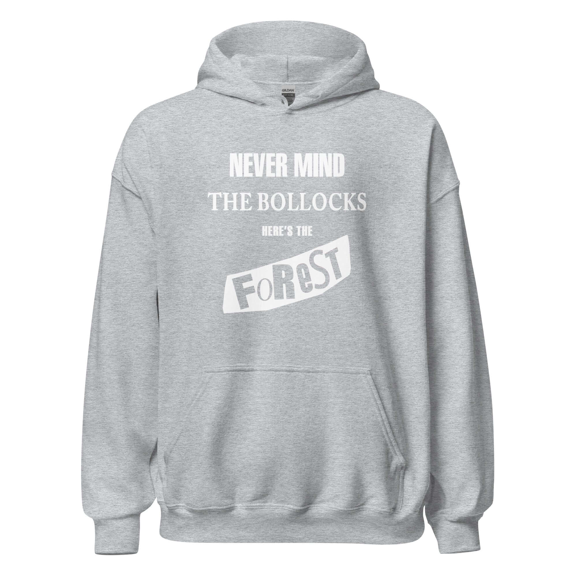 Unisex Hoodie - Never Mind by Nottingham Reds
