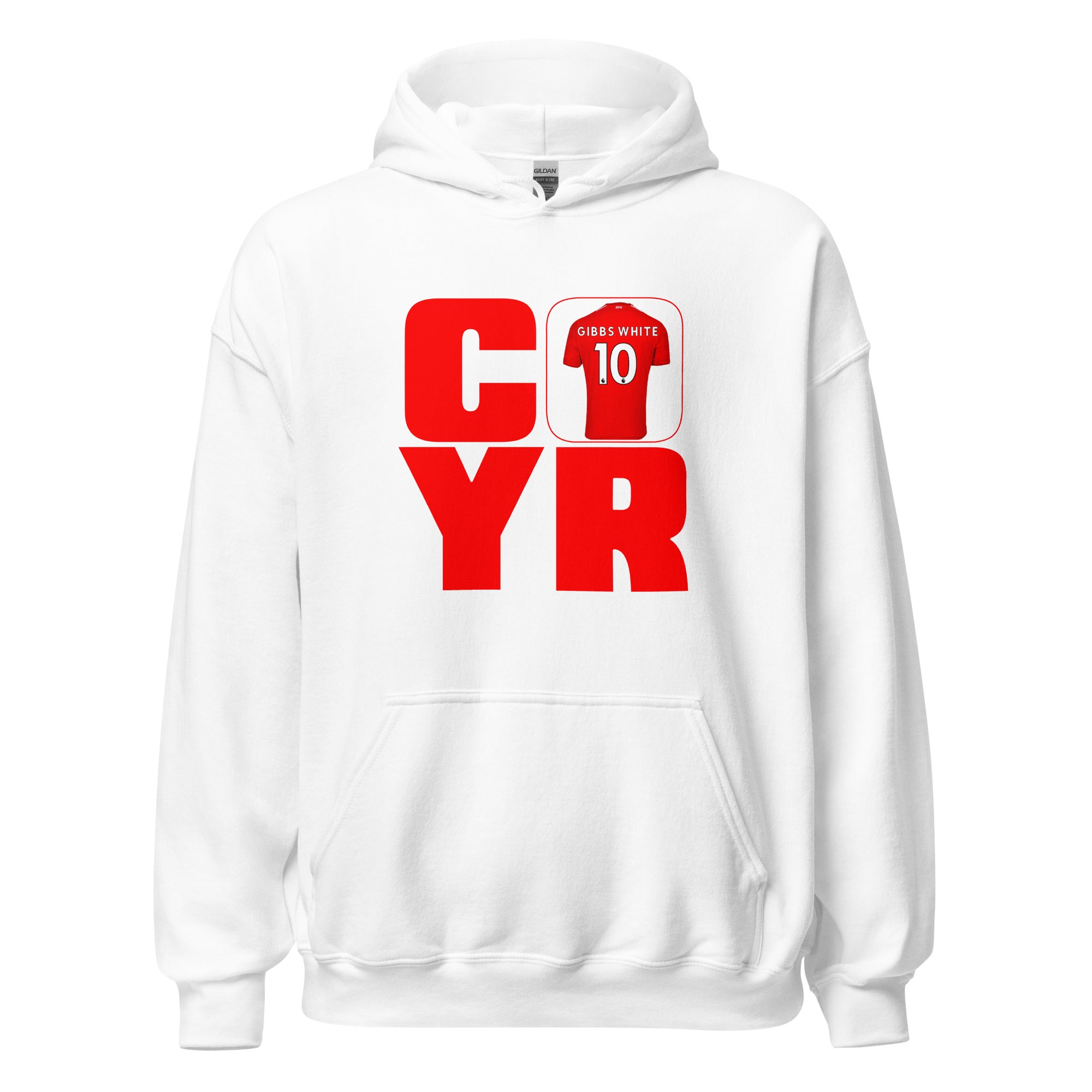 Unisex Hoodie - COYR10 by Nottingham Reds