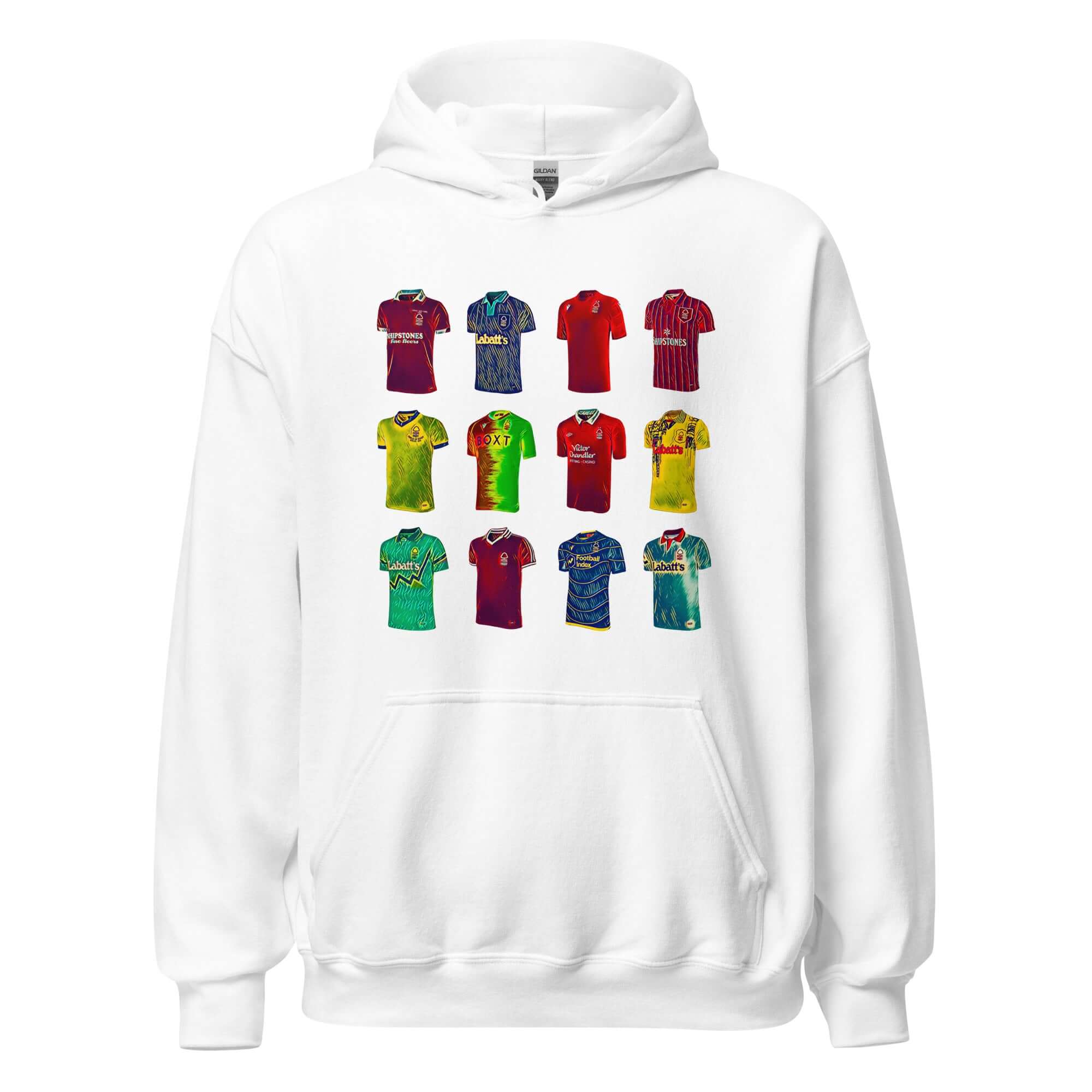 Unisex Hoodie - Kits by Nottingham Reds