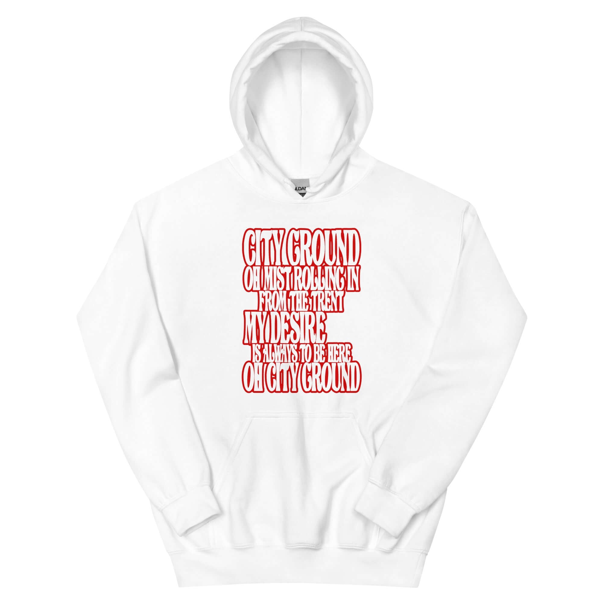 Unisex Hoodie - Mist by Nottingham Reds