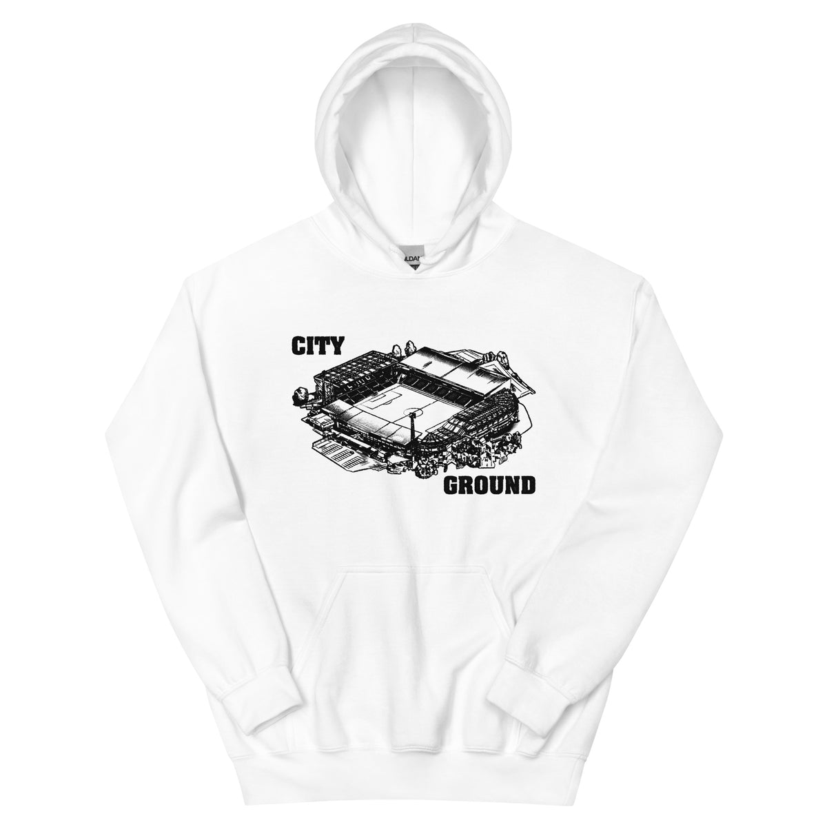 Unisex Hoodie - CG Stamp by Nottingham Reds