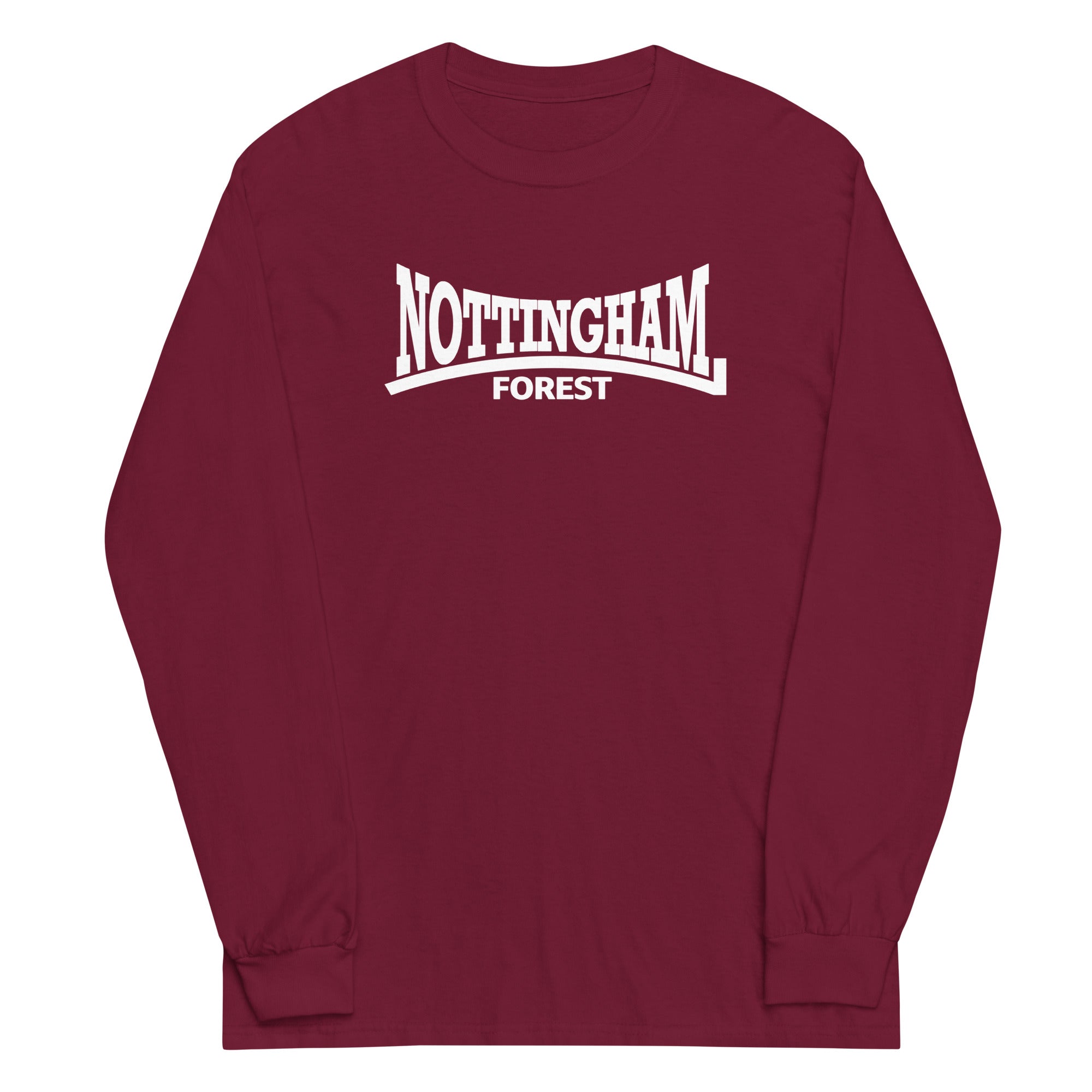 Unisex Long Sleeve T-Shirt - Dale by Nottingham Reds