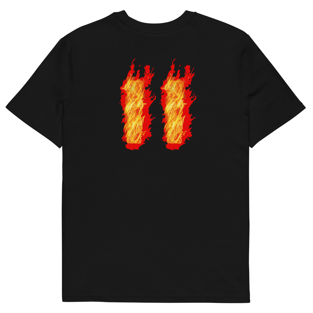 Unisex Short Sleeve T-Shirt - Wood's on Fire by Nottingham Reds