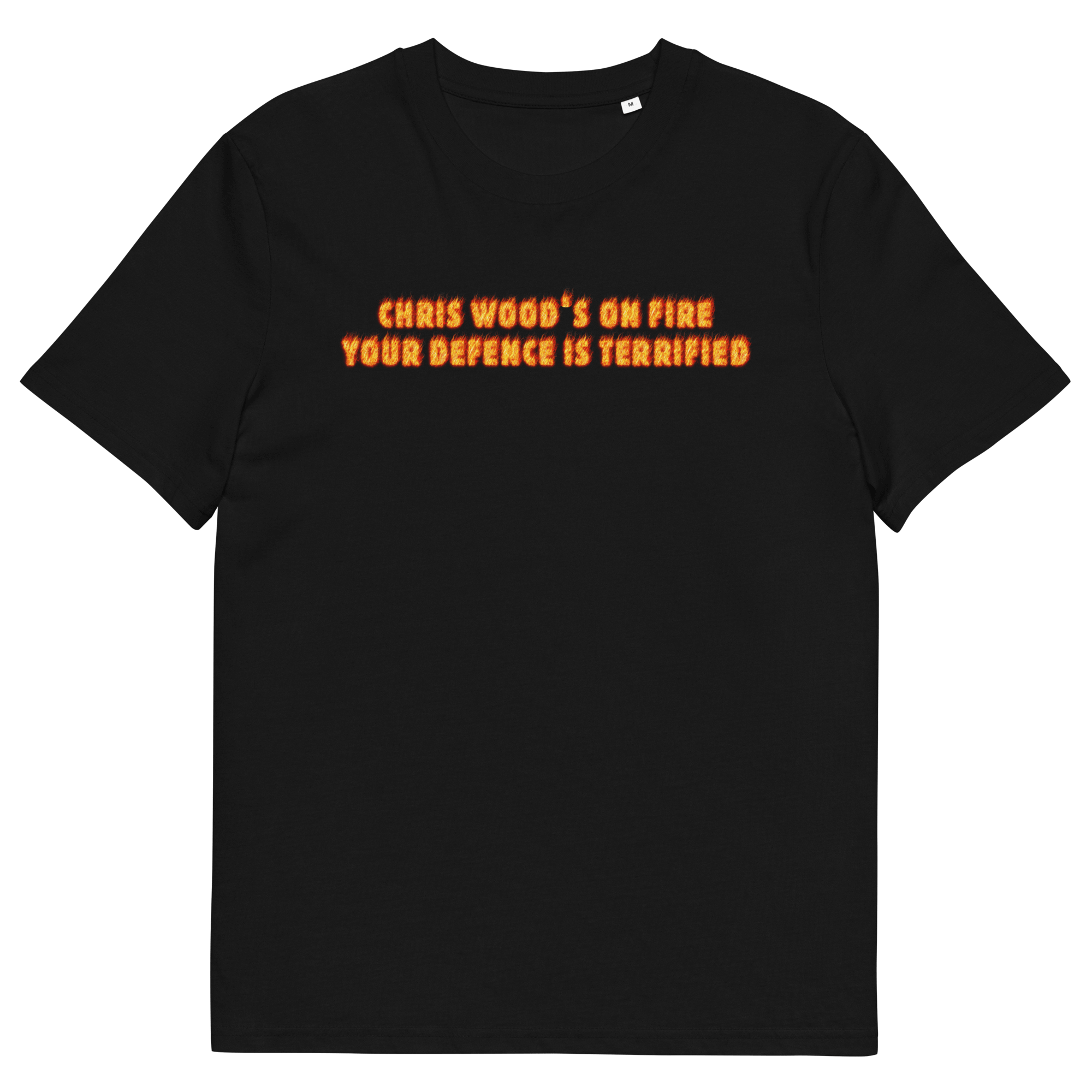 Unisex Short Sleeve T-Shirt - Wood's on Fire by Nottingham Reds
