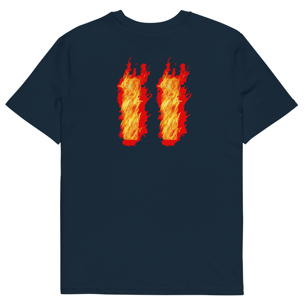Unisex Short Sleeve T-Shirt - Wood's on Fire by Nottingham Reds
