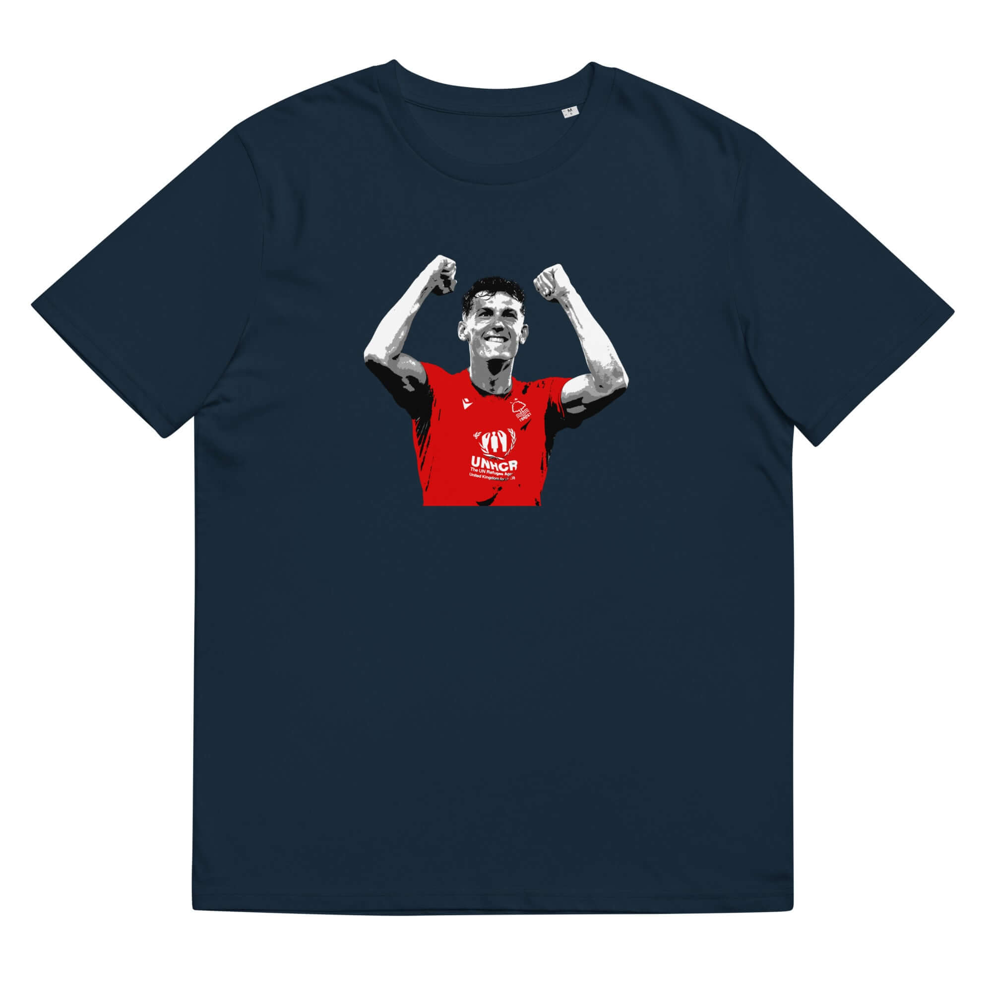 Unisex Short Sleeve T-Shirt - Yatesy by Nottingham Reds