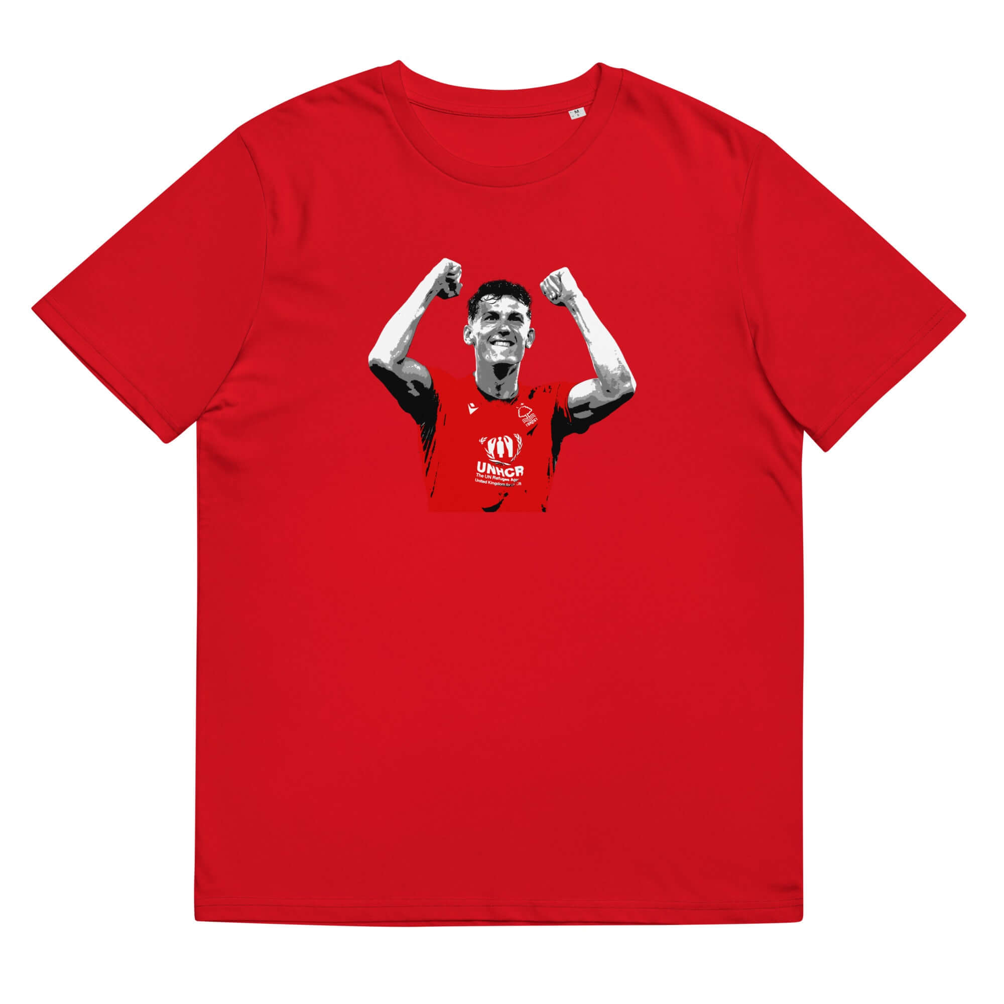 Unisex Short Sleeve T-Shirt - Yatesy by Nottingham Reds