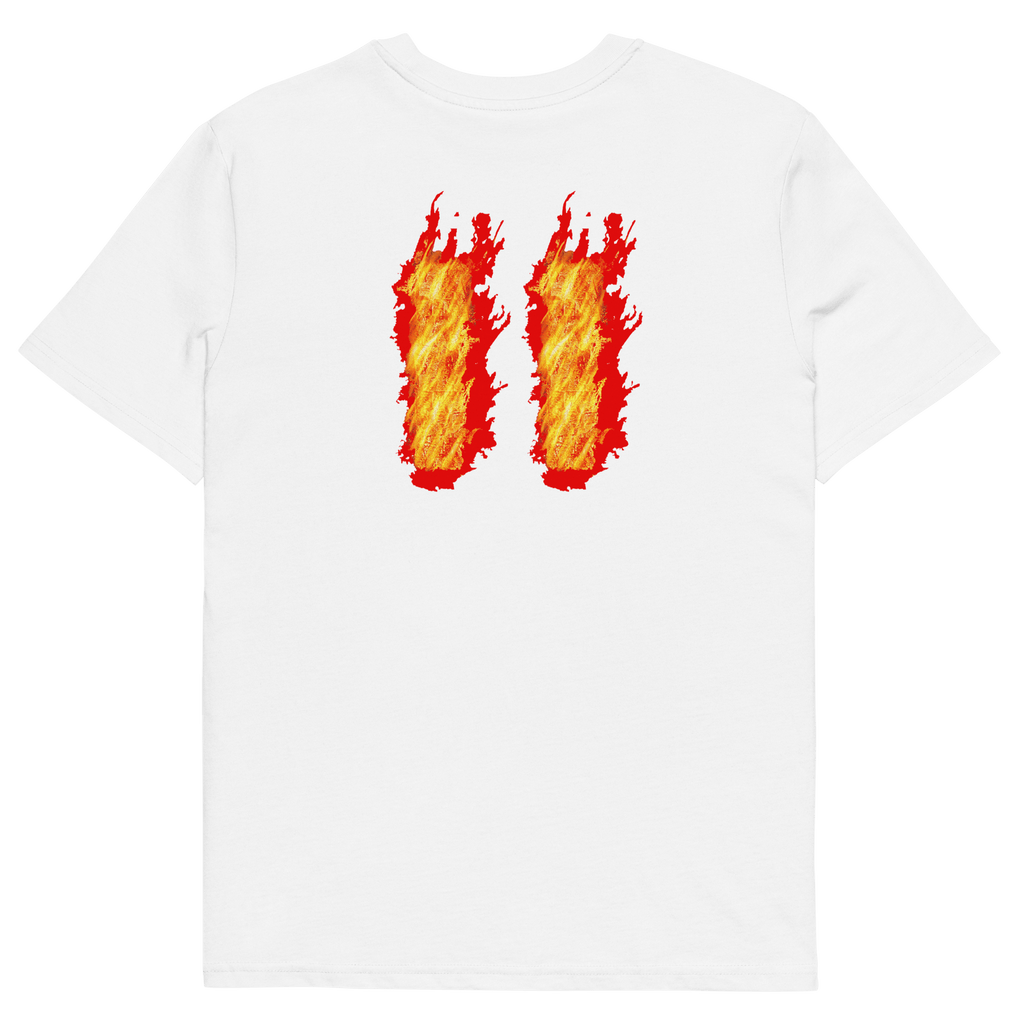 Unisex Short Sleeve T-Shirt - Wood's on Fire by Nottingham Reds