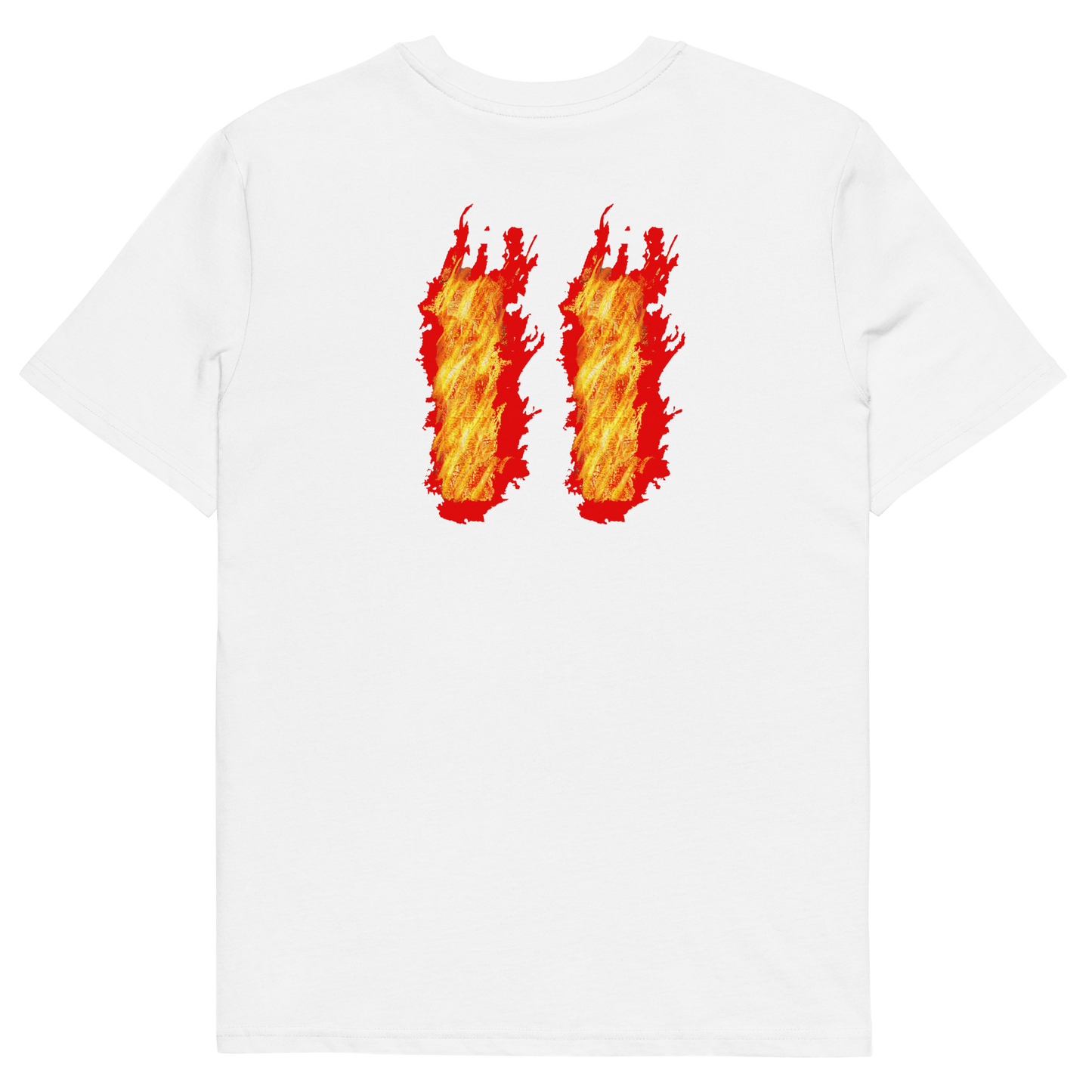 Unisex Short Sleeve T-Shirt - Wood's on Fire  by Nottingham Reds