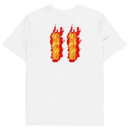 Unisex Short Sleeve T-Shirt - Wood's on Fire  by Nottingham Reds