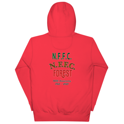 Unisex Hoodie - 160 with back print by Nottingham Reds