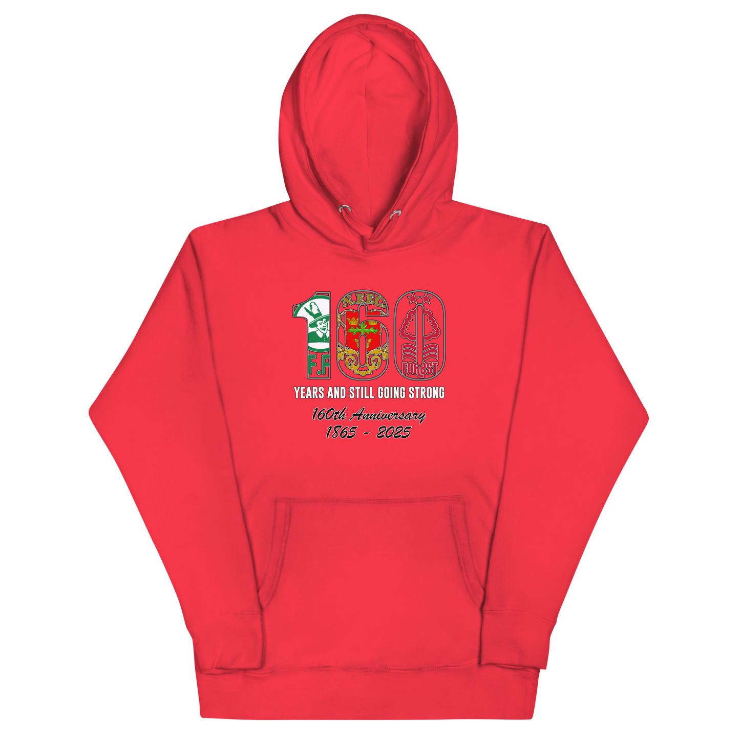 Unisex Hoodie - 160 by Nottingham Reds