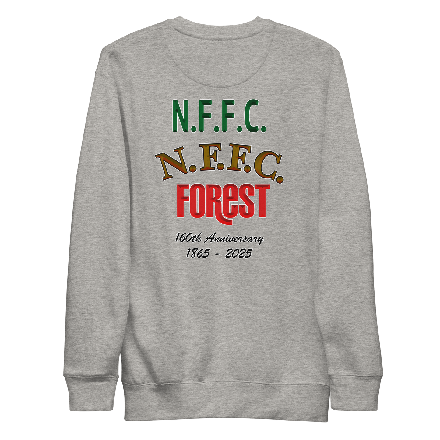 Unisex Sweatshirt - 160 with back print by Nottingham Reds