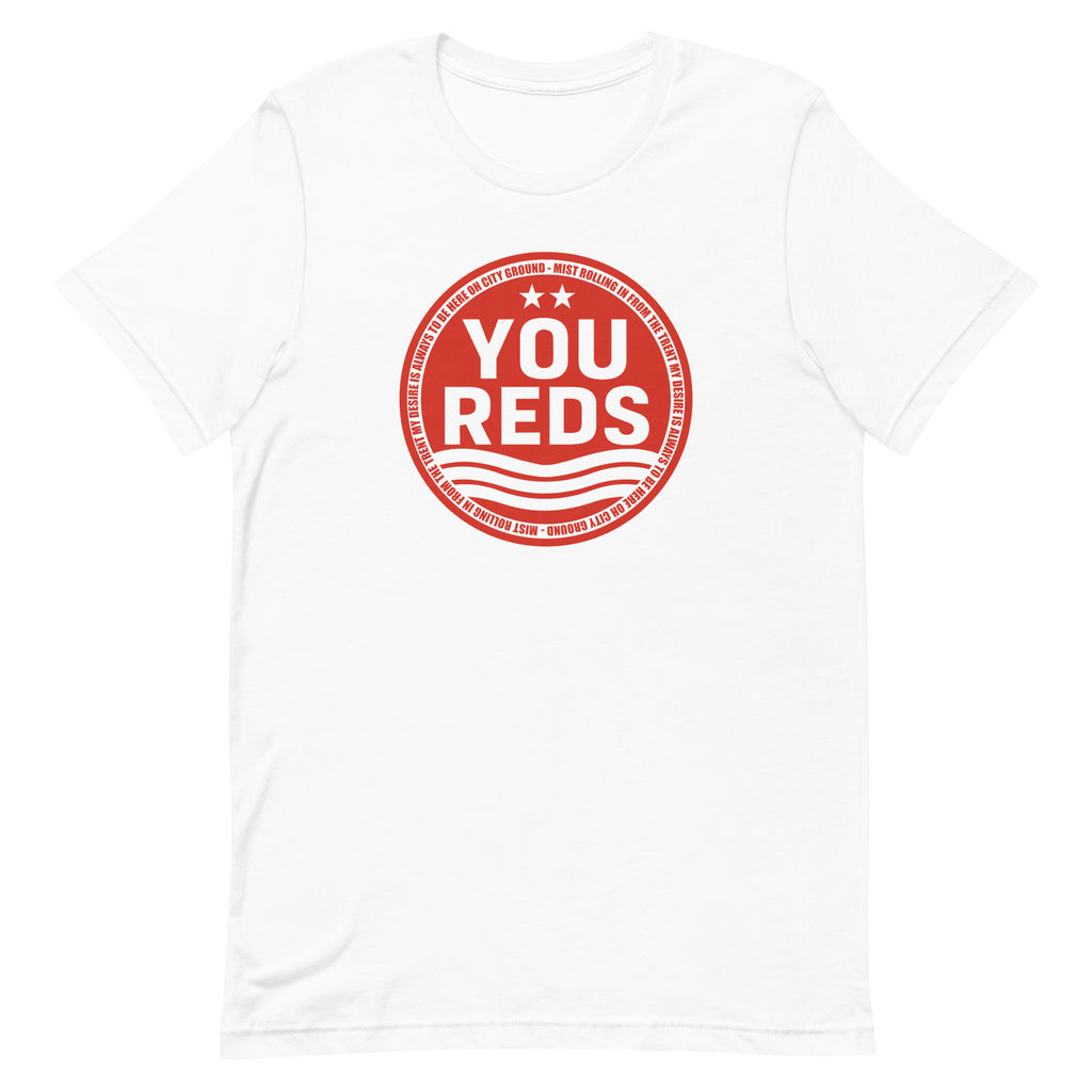 Unisex Short Sleeve T-Shirt - You Reds by Nottingham Reds