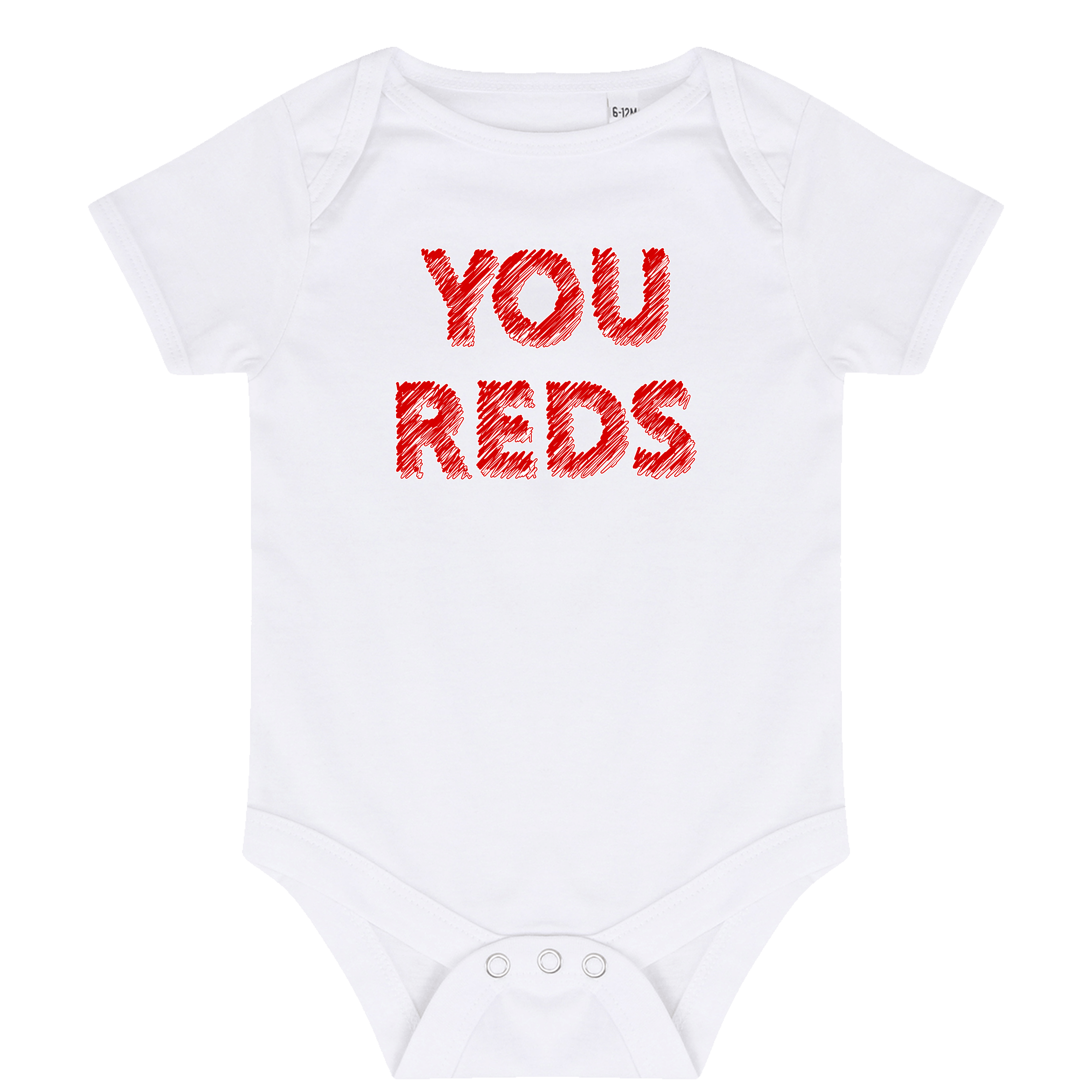 Baby Bodysuit - You Reds 2 by Nottingham Reds