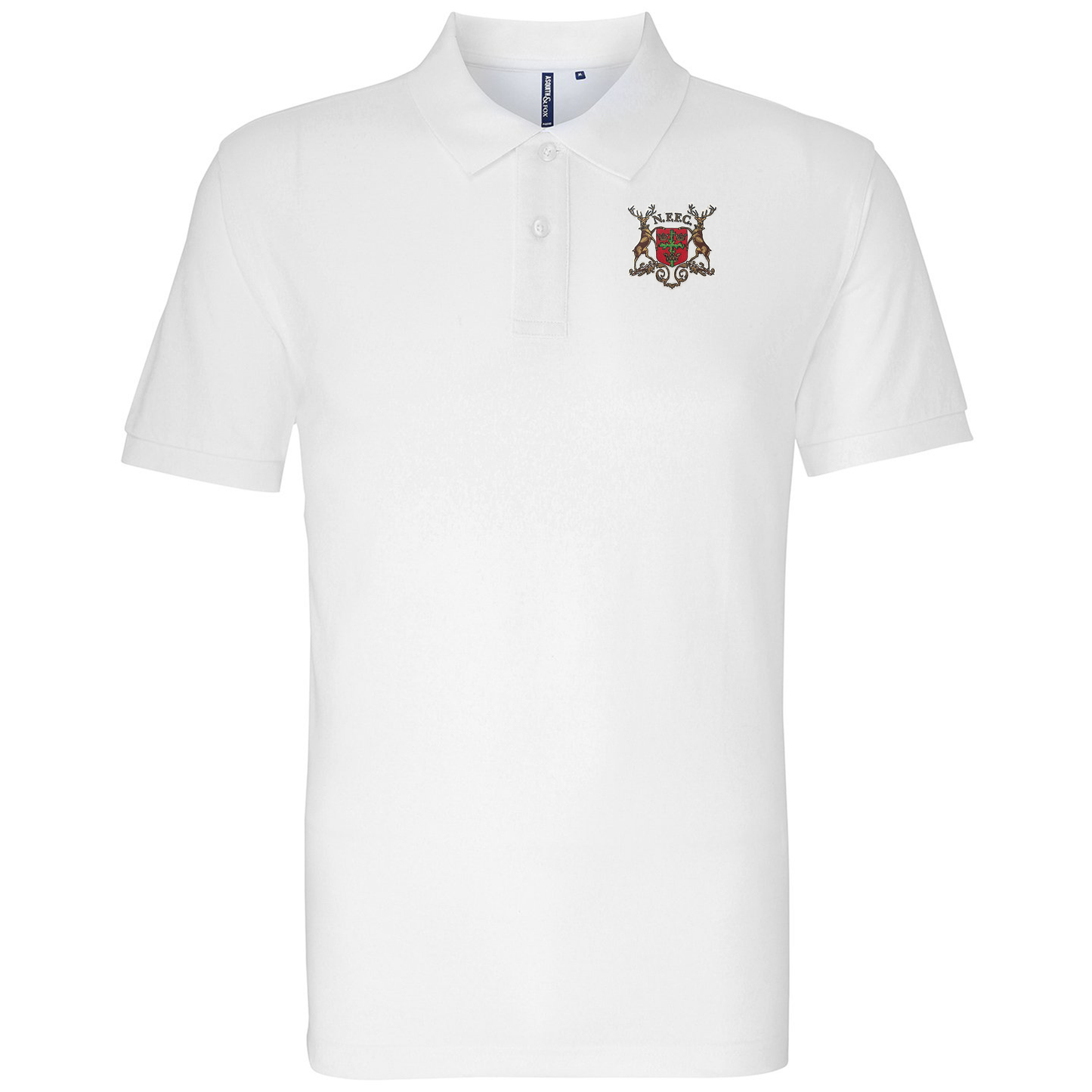 Unisex Polo Shirt - Old Skool (Embroidered Design) by Nottingham Reds