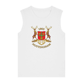 Women's High Cut Vest - Old Skool Nottingham Reds