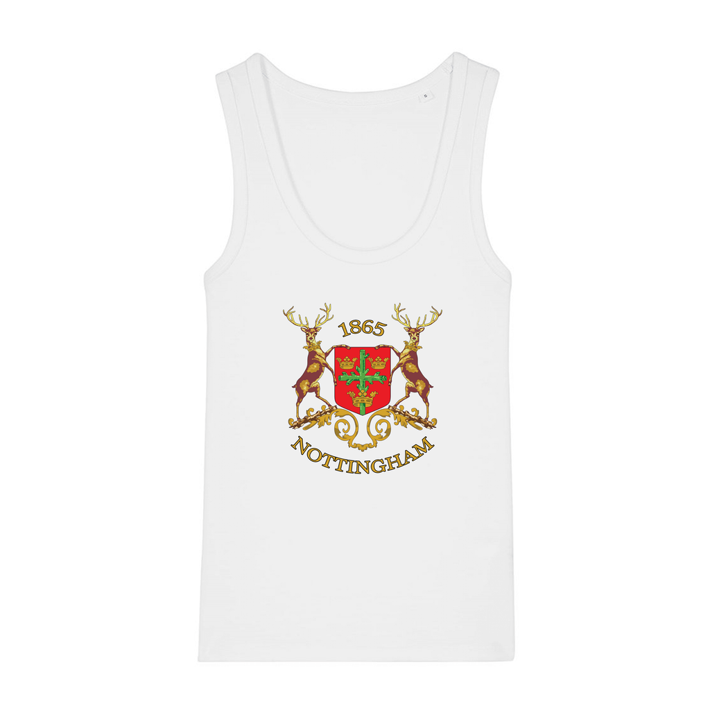 Women's Low Cut Vest - Old Skool by Nottingham Reds