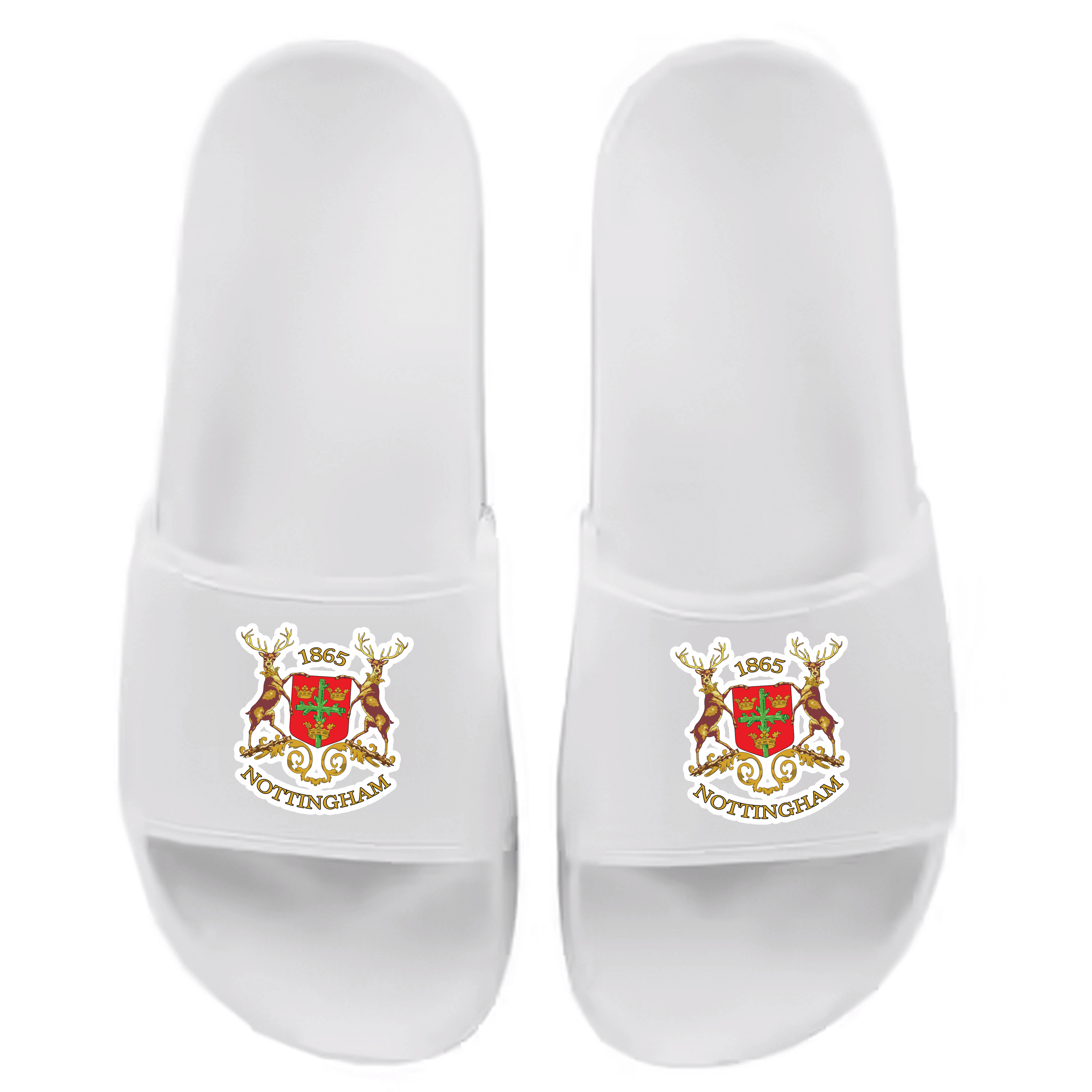 Men's Sliders - Old Skool by Nottingham Reds