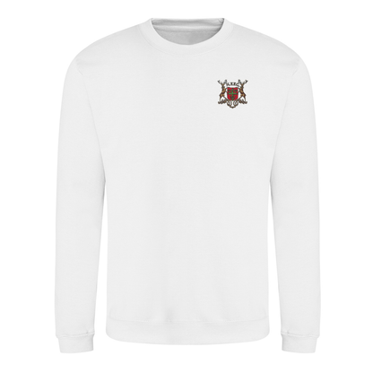 Unisex Sweatshirt - Old Skool (Embroidered Design) by Nottingham Reds