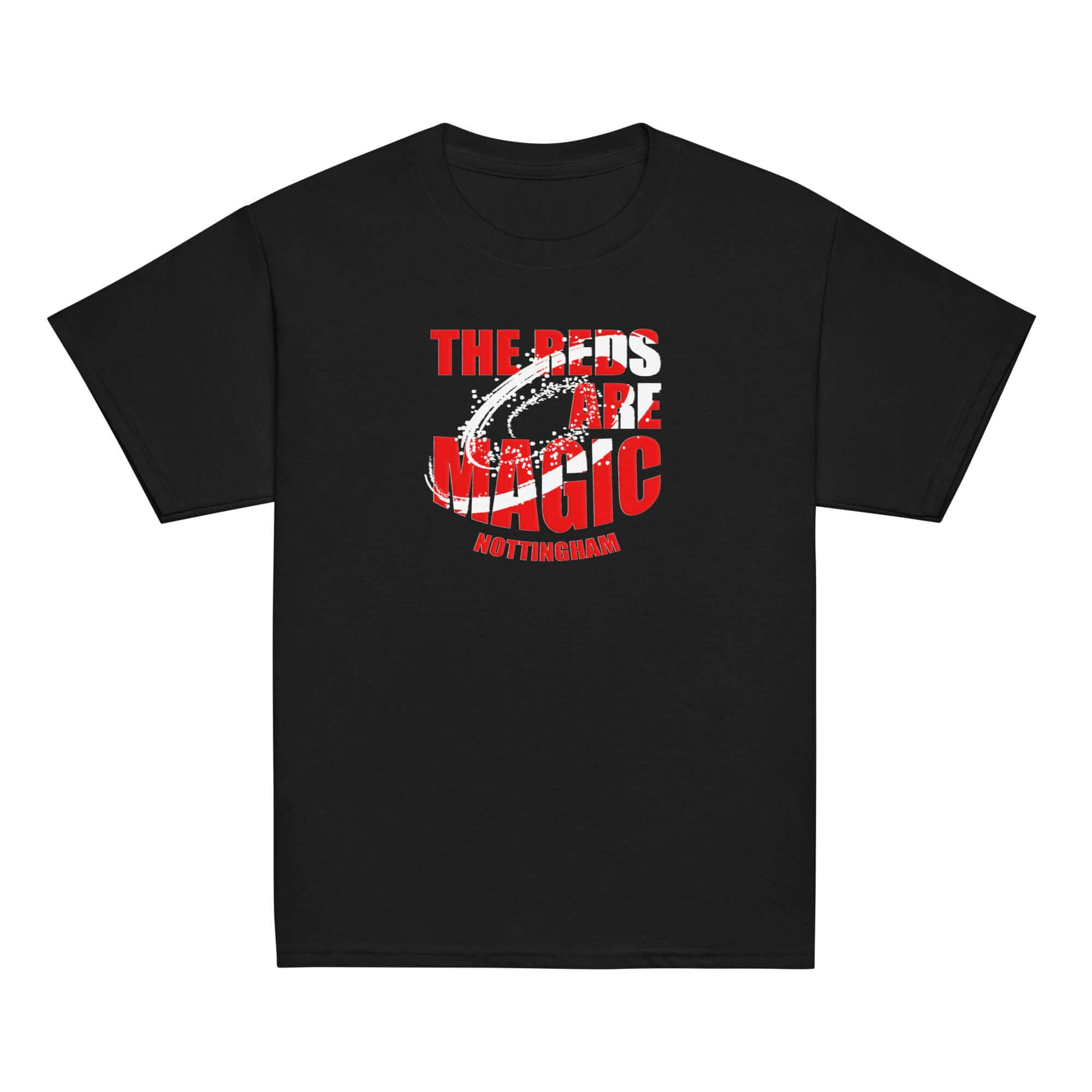 Unisex Youth Short Sleeve T-Shirt - The Reds are Magic by Nottingham Reds