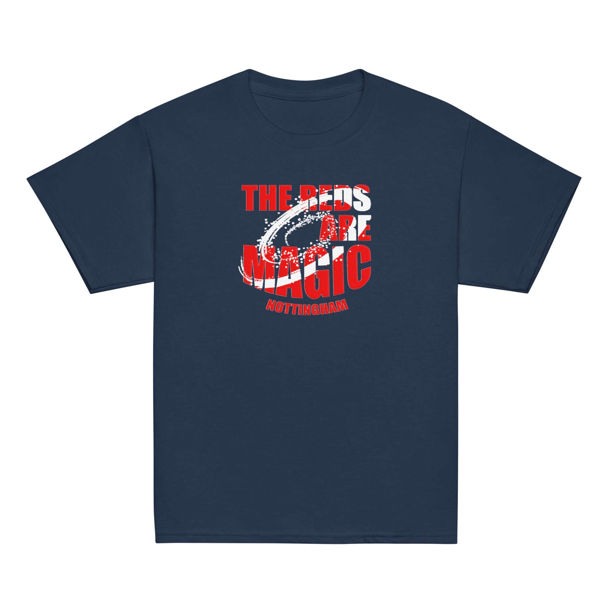 Unisex Youth Short Sleeve T-Shirt - The Reds are Magic by Nottingham Reds