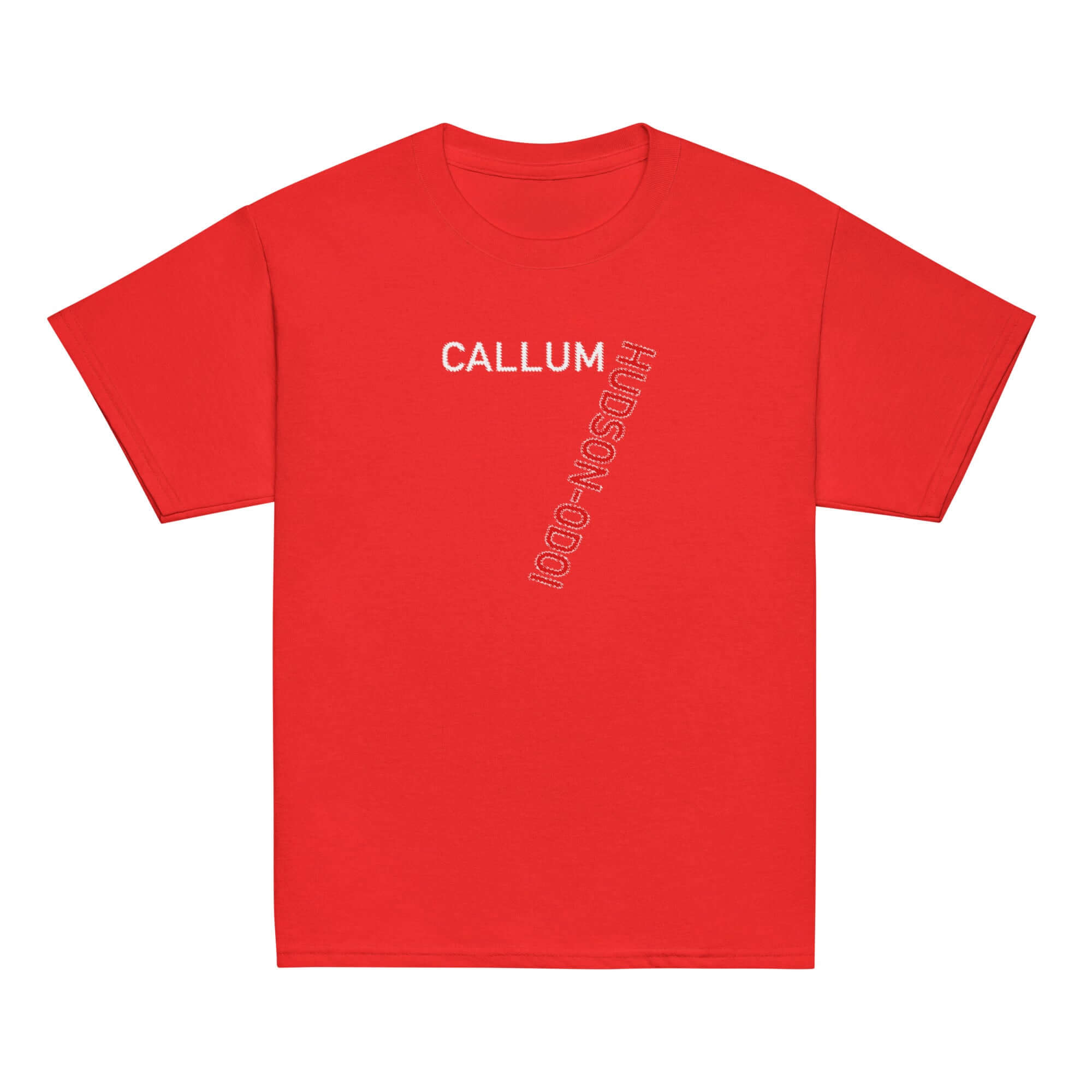Unisex Youth Short Sleeve T-Shirt - CHO7 by Nottingham Reds