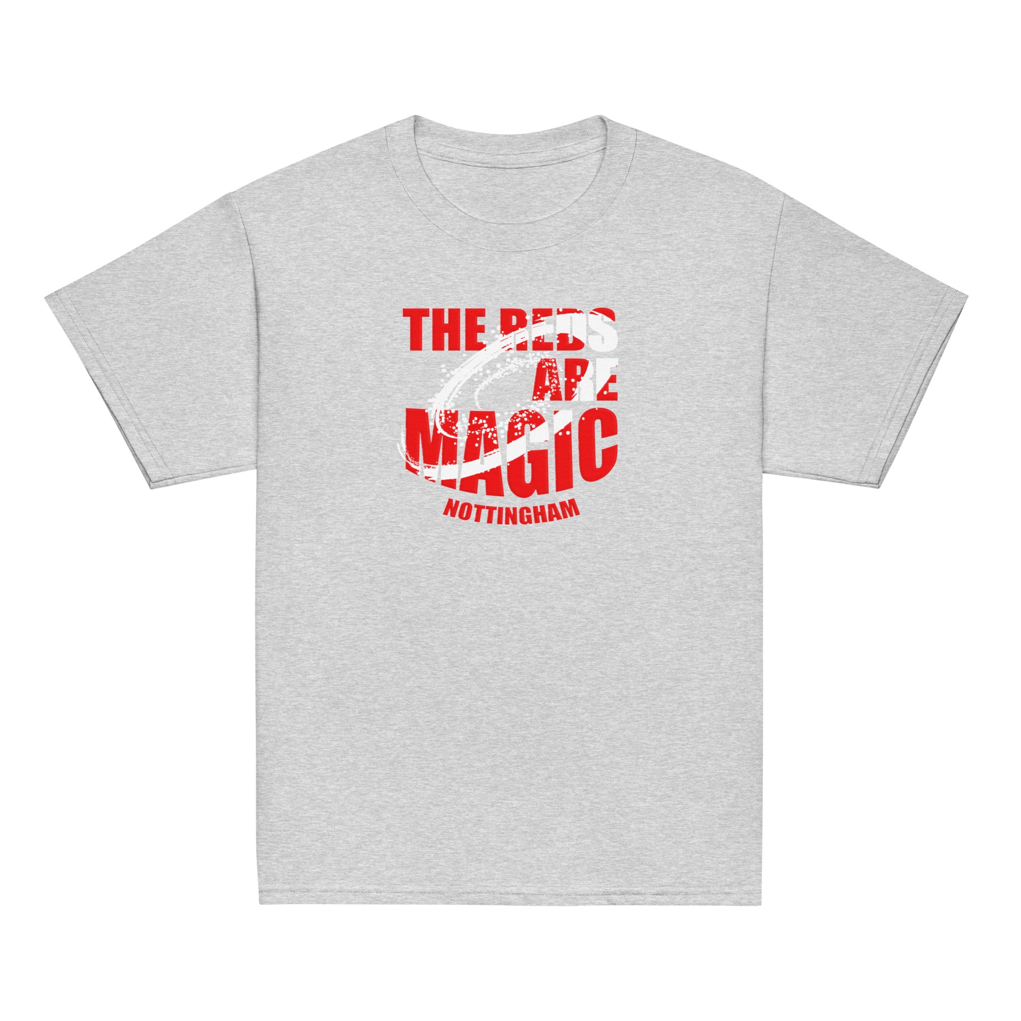 Unisex Youth Short Sleeve T-Shirt - The Reds are Magic by Nottingham Reds