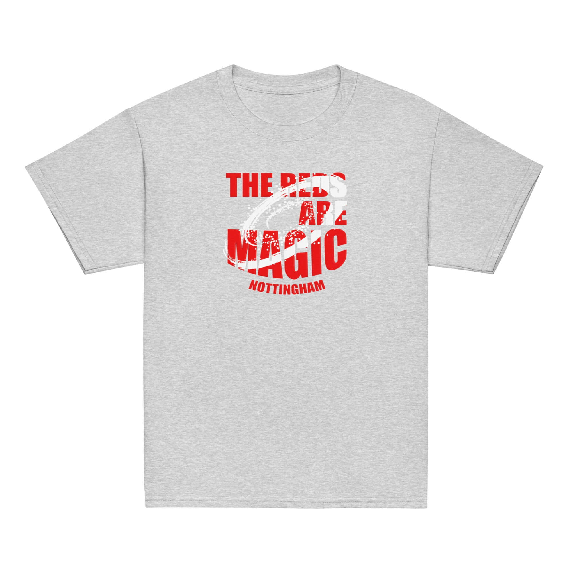Unisex Youth Short Sleeve T-Shirt - The Reds are Magic by Nottingham Reds