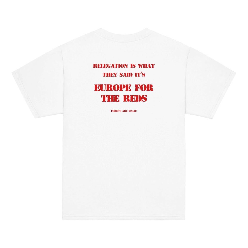 Unisex Youth Short Sleeve T-Shirt - Waka Waka Europe by Nottingham Reds