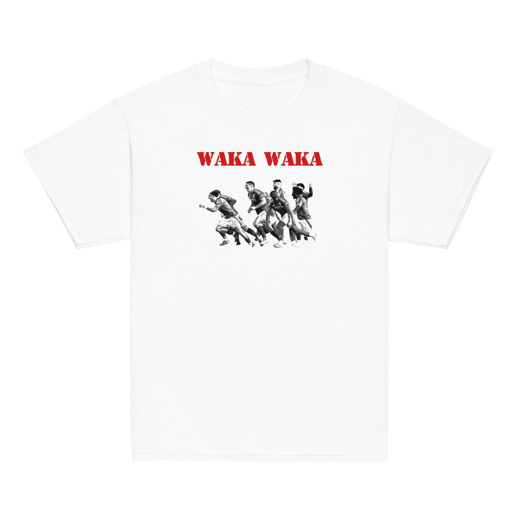 Unisex Youth Short Sleeve T-Shirt - Waka Waka Europe by Nottingham Reds