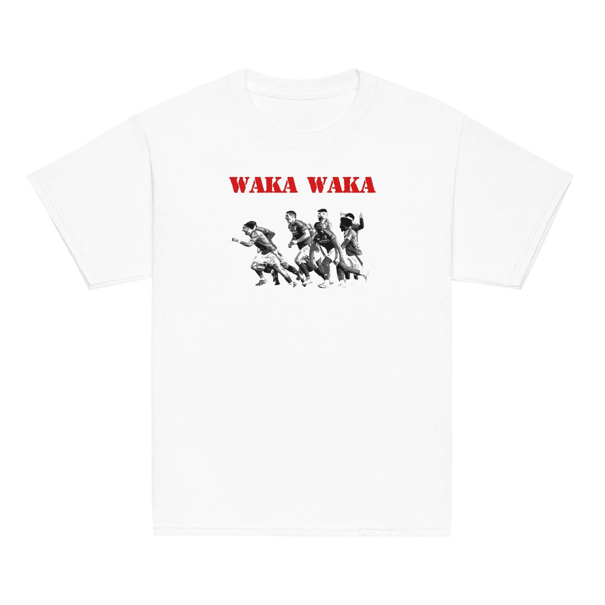 Unisex Youth Short Sleeve T-Shirt - Waka Waka Europe by Nottingham Reds