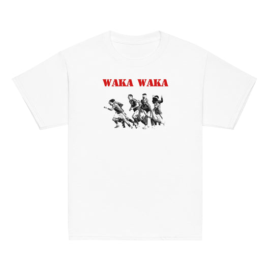 Unisex Youth Short Sleeve T-Shirt - Waka Waka Europe by Nottingham Reds