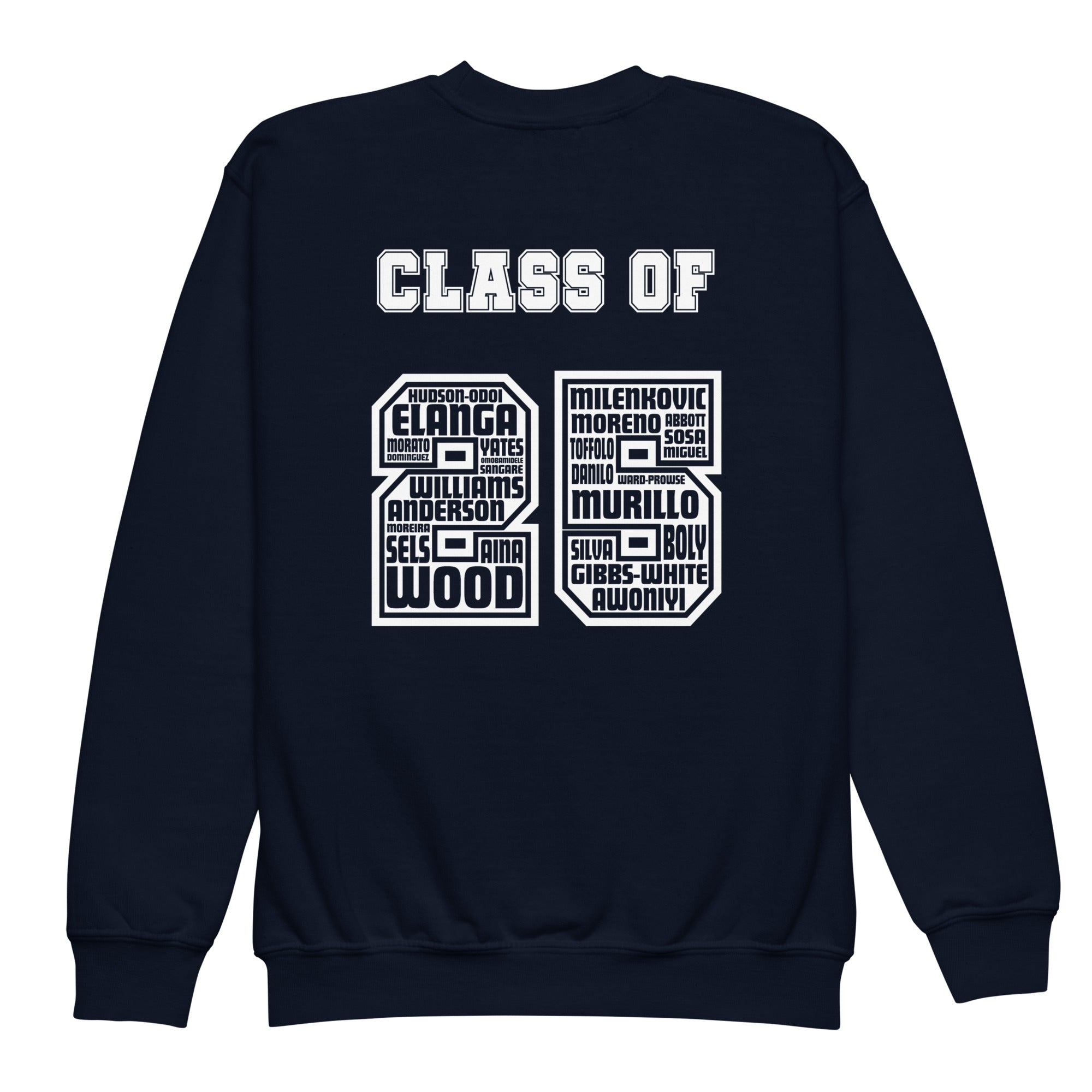 Unisex Youth Sweatshirt - Class of 25 by Nottingham Reds